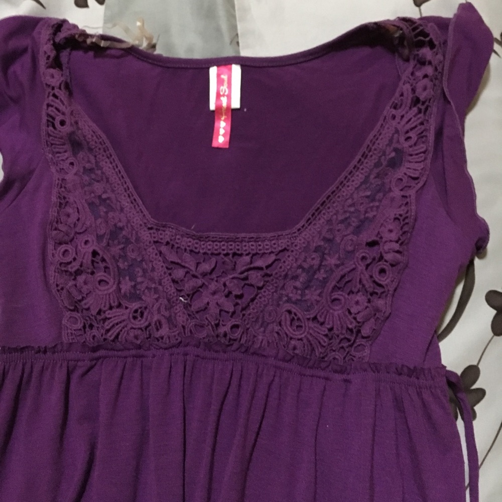 Purple dress